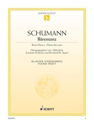 Livro Bärentanz Robert Schumann