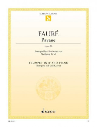 Knjiga Pavane Gabriel Fauré