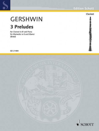 Carte 3 Preludes George Gershwin