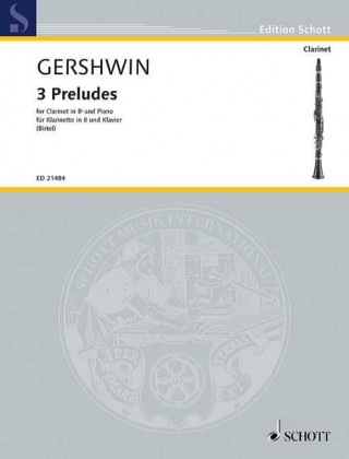 Książka 3 Preludes George Gershwin