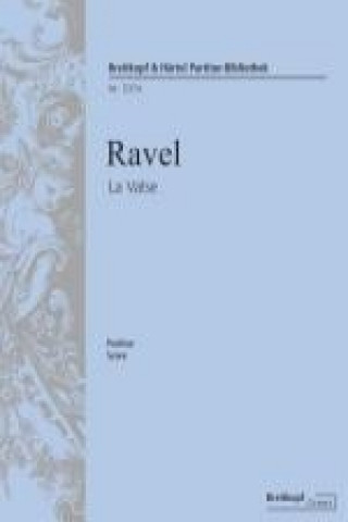 Kniha La Valse Maurice Ravel