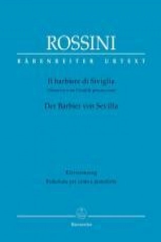 Kniha Il barbiere di Siviglia / Der Barbier von Sevilla / The Barber of Seville Gioachino Rossini