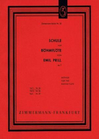 Knjiga Flöte (System Böhm) 1 Emil Prill