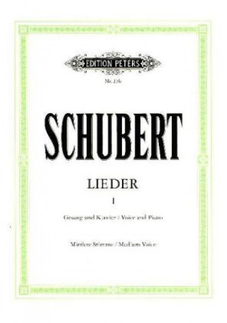 Kniha Lieder, Band 1, mittlere Stimme Franz Schubert