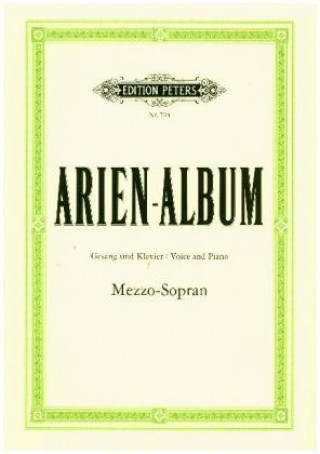 Carte Arien-Album - Berühmte Arien für Mezzosopran Alfred Dörffel