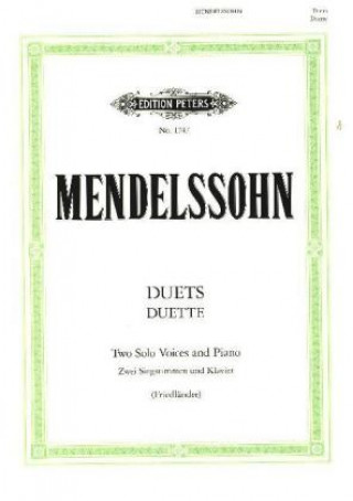 Книга Duette Felix Mendelssohn Bartholdy