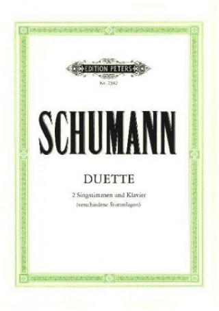 Printed items 34 Duette Robert Schumann