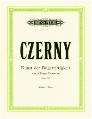 Kniha Die Kunst der Fingerfertigkeit op. 740 (699) Carl Czerny