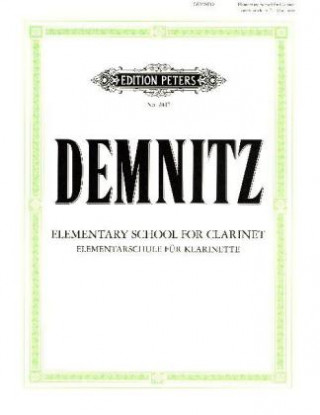 Printed items ELEMENTARY SCHOOL FOR CLARINET Friedrich Demnitz