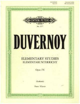 Materiale tipărite Elementarunterricht für Anfänger op. 176 Jean Baptiste Duvernoy