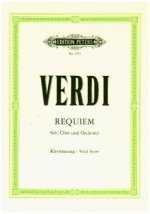 Kniha REQUIEM VOCAL SCORE Giuseppe Verdi