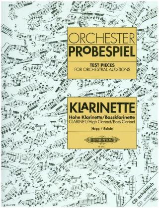 Materiale tipărite ORCHESTRAL TEST PIECES FOR CLARINET Heinz Hepp