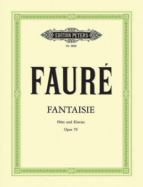 Kniha Fantasie C-Dur op. 79 Gabriel Fauré