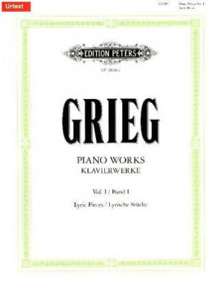 Knjiga Klavierwerke - Band 1: Lyrische Stücke - Hefte 1 - 10 / URTEXT Edvard Grieg