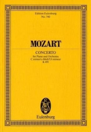 Könyv Konzert Nr. 24 c-Moll. Klavier und Orchester. Studienpartitur. Wolfgang Amadeus Mozart