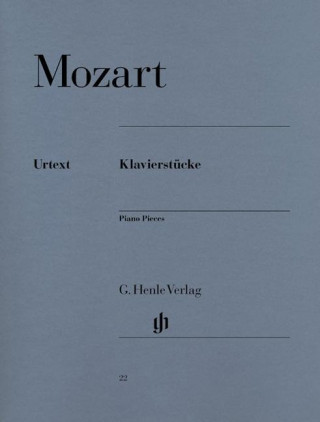 Buch Klavierstücke Wolfgang Amadeus Mozart