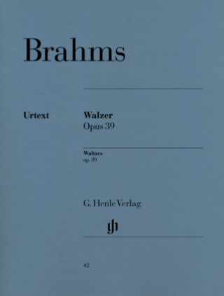 Könyv Walzer op.39, Klavier 