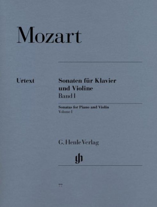 Könyv Sonaten für Klavier und Violine, Band I Wolfgang Amadeus Mozart