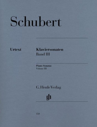 Knjiga Klaviersonaten Band III (Frühe und unvollendete Sonaten) Franz Schubert