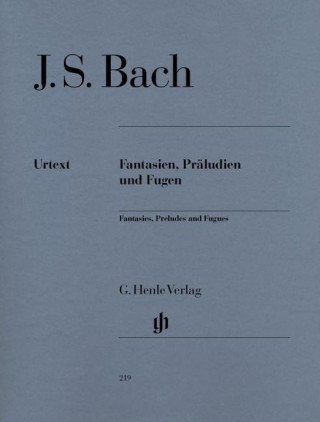 Книга Fantasien, Präludien und Fugen Johann Sebastian Bach
