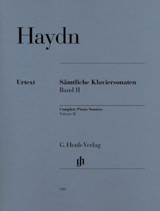Könyv Haydn, J: Sämtliche Klaviersonaten, Band II Joseph Haydn