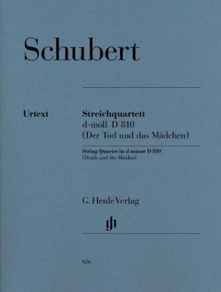 Carte Streichquartett "Der Tod und das Mädchen" d-moll D 810 Franz Schubert