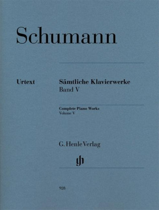 Kniha Sämtliche Klavierwerke 5 Robert Schumann