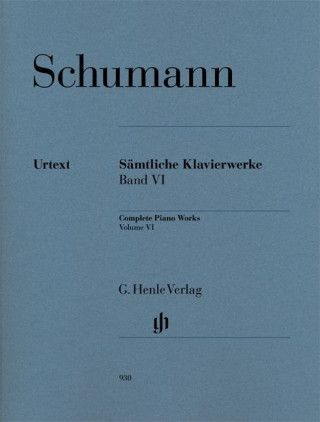 Kniha Sämtliche Klavierwerke 6 Robert Schumann