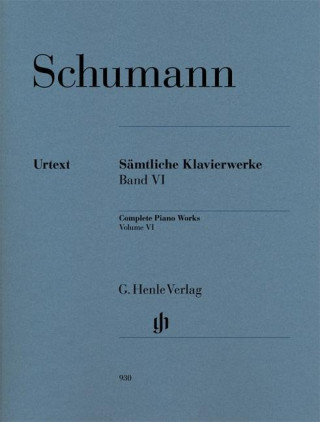 Buch Sämtliche Klavierwerke 6 Robert Schumann