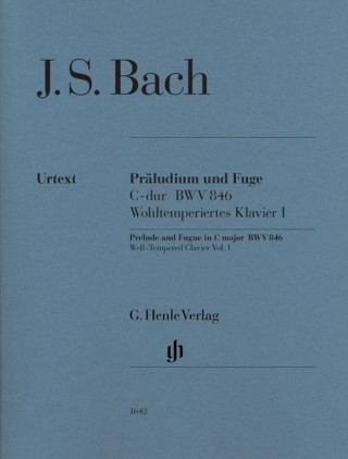 Nyomtatványok Präludium und Fuge C-dur BWV 846 Johann Sebastian Bach