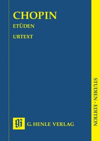 Kniha Etüden Frédéric Chopin