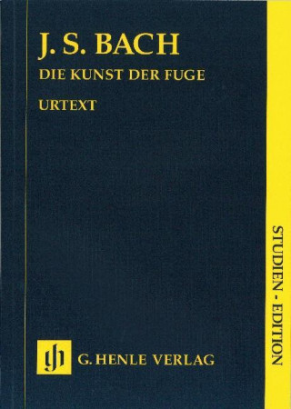 Kniha Die Kunst der Fuge BWV 1080 Johann Sebastian Bach