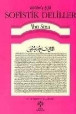 Książka Sofistik Deliller ibn Sina