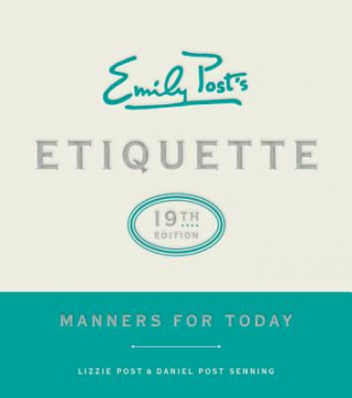 Kniha Emily Post's Etiquette Lizzie Post