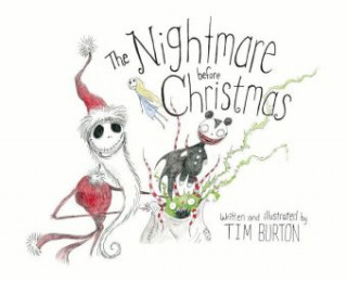 Kniha Nightmare Before Christmas Tim Burton