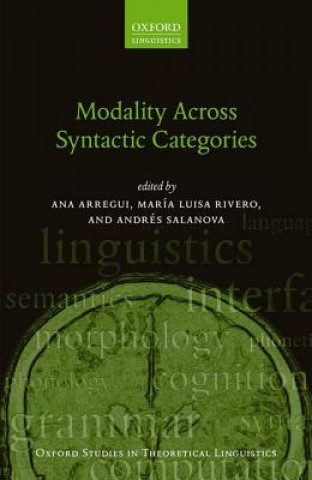 Kniha Modality Across Syntactic Categories Ana Arregui