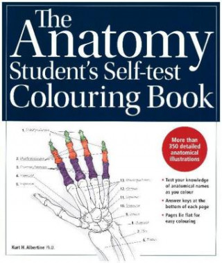 Carte Anatomy Student's Self-Test Colouring Book Dr. Kurt H. Albertine