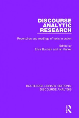 Book Discourse Analytic Research Erica Burman