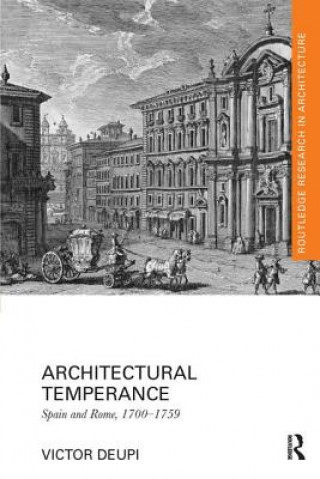 Kniha Architectural Temperance Victor Deupi