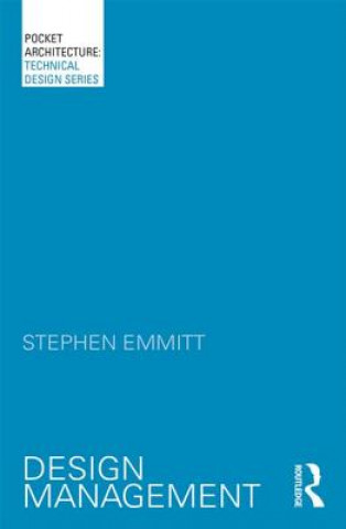 Buch Design Management Stephen Emmitt