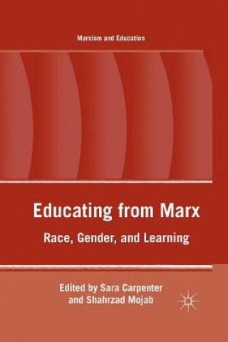 Kniha Educating from Marx S. Mojab