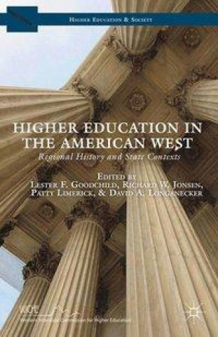 Książka Higher Education in the American West Richard W. Jonsen