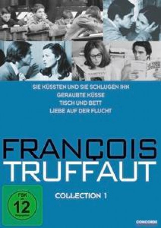 Video Francois Truffaut Collection. Tl.1, 4 DVDs Jean-Pierre Léaud