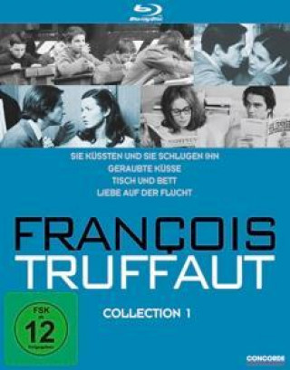 Videoclip Francois Truffaut Collection. Tl.1, 4 Blu-rays Jean-Pierre Léaud