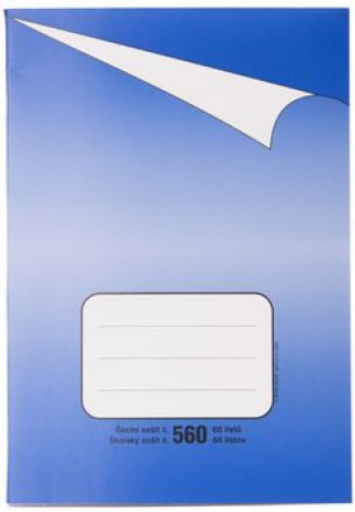 Papírszerek Školní sešit BOBO 560 čistý, A5 