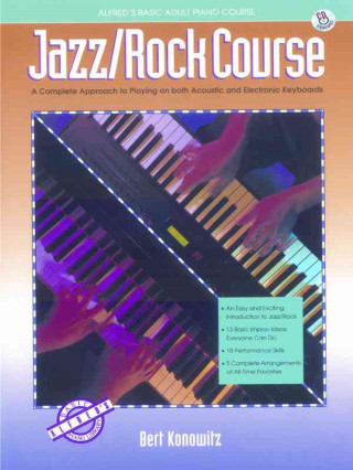 Book Jazz/Rock Course Bert Konowitz