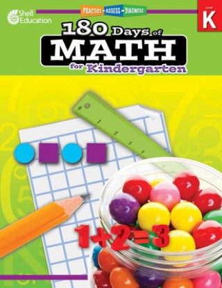 Carte 180 Days of Math for Kindergarten Jodene Smith