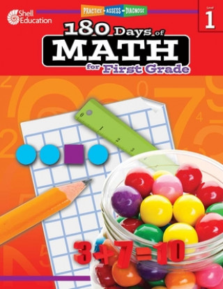 Книга 180 Days of Math for First Grade Jodene Smith