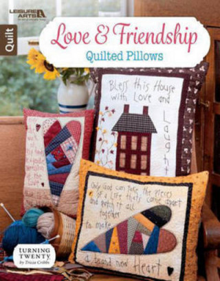 Carte Love & Friendship Quilted Pillows Tricia Cribbs