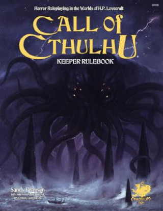 Книга Call of Cthulhu Rpg Keeper Rulebook Sandy Petersen